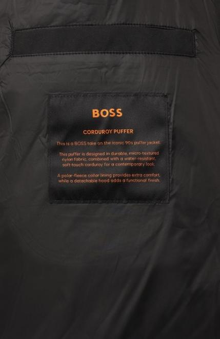 Вельветовый пуховик Boss Orange