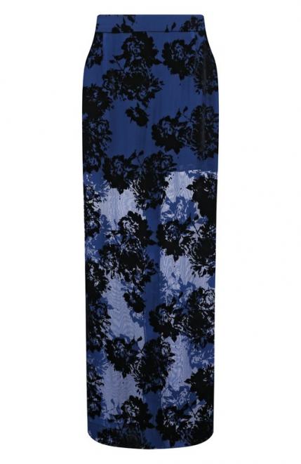Юбка из вискозы и шелка Nina Ricci