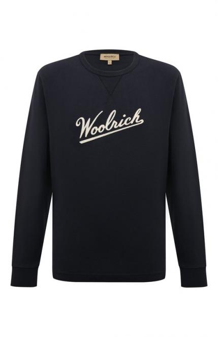 Хлопковый лонгслив Woolrich