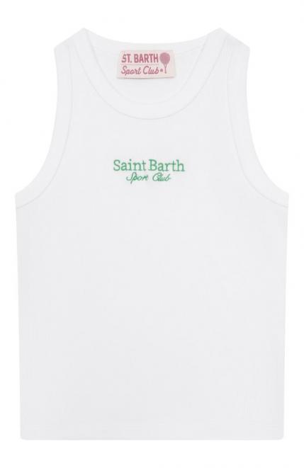 Хлопковая майка MC2 Saint Barth