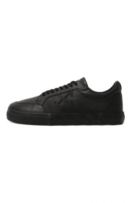 Кожаные кеды Low Vulcanized Off-white