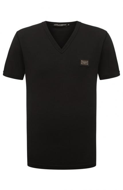 Хлопковая футболка Dolce&Gabbana
