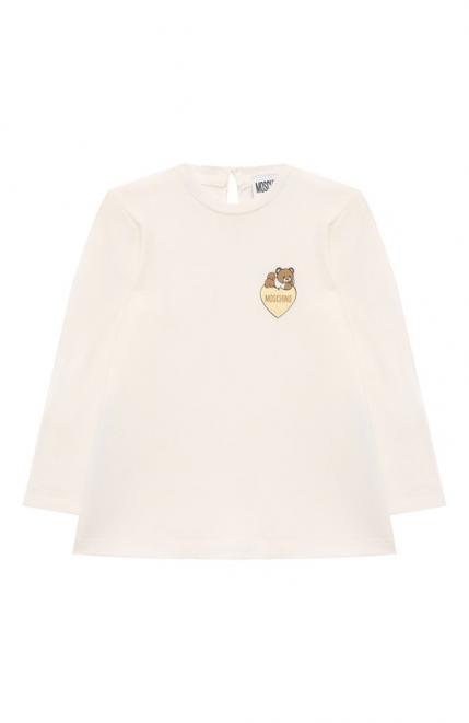 Хлопковый лонгслив Moschino