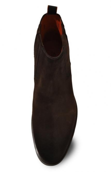 Замшевые челси Detroit Santoni
