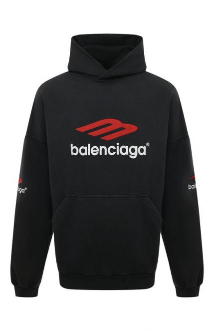 Хлопковое худи Balenciaga