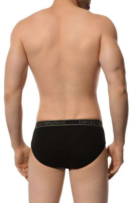 Комплект из трех брифов Emporio Armani
