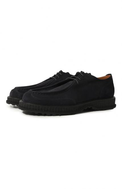 Замшевые ботинки KITON