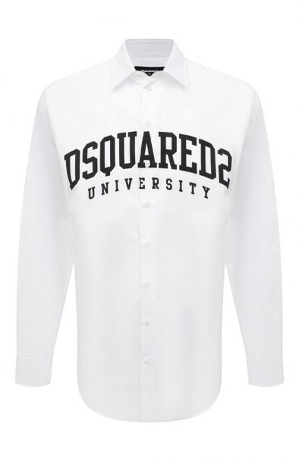 Хлопковая рубашка DSquared2