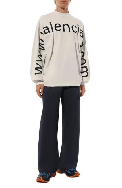 Комбинированные кроссовки Runner Balenciaga