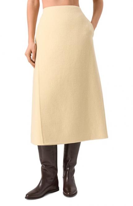 Шерстяная юбка Jil Sander