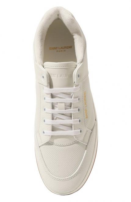 Кожаные кеды SL/61 Saint Laurent