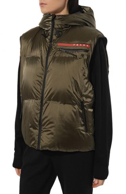 Пуховик  Linea Rossa Prada