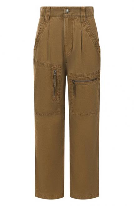 Хлопковые брюки ISABEL MARANT ETOILE