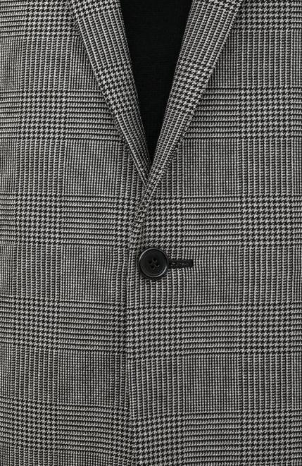 Пиджак из шерсти и вискозы Saint Laurent