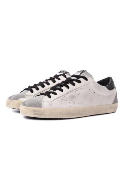 Кожаные кеды Super-Star GOLDEN GOOSE DELUXE BRAND