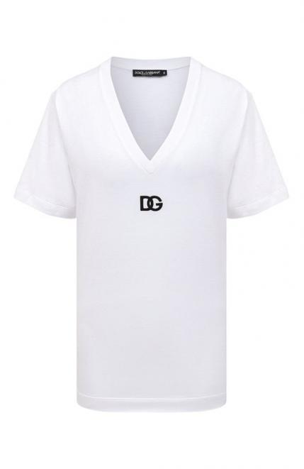 Хлопковая футболка Dolce&Gabbana