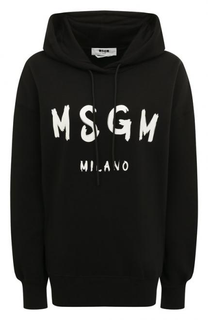 Хлопковое худи MSGM