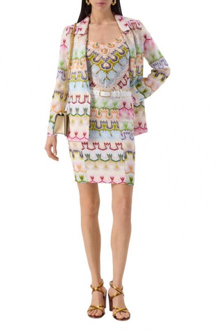 Юбка из вискозы и хлопка Missoni