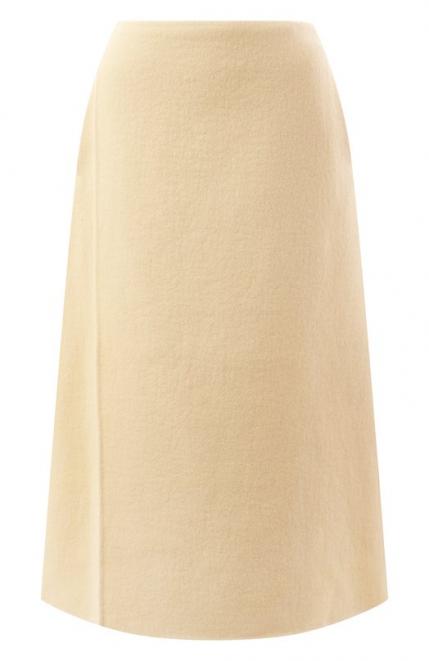 Шерстяная юбка Jil Sander