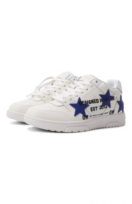 Комбинированные кеды Out Of Office Off-white