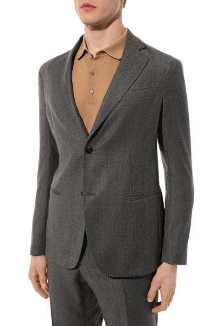Шерстяной пиджак Emporio Armani