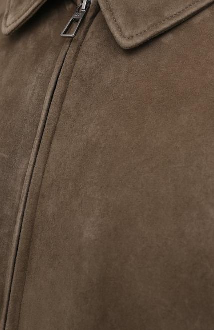 Замшевый бомбер Loro Piana
