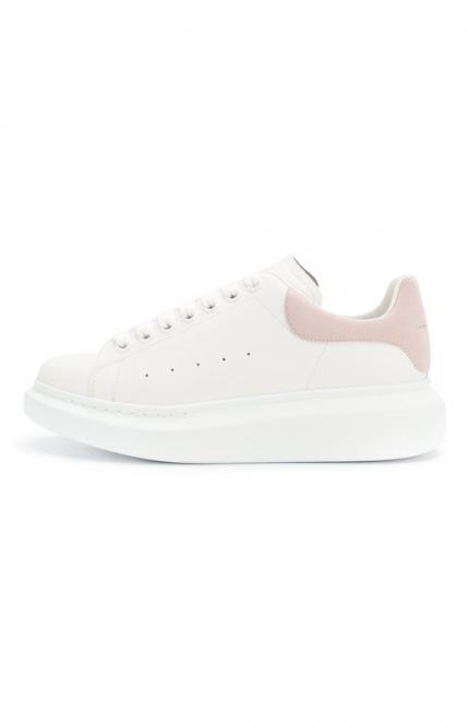 Кожаные кеды Oversized Alexander McQueen