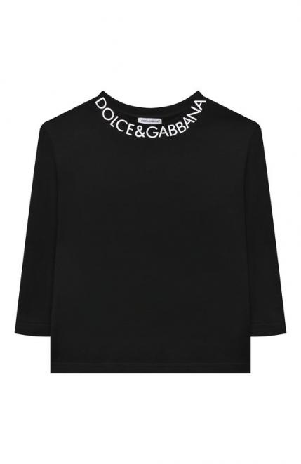 Хлопковый лонгслив Dolce&Gabbana