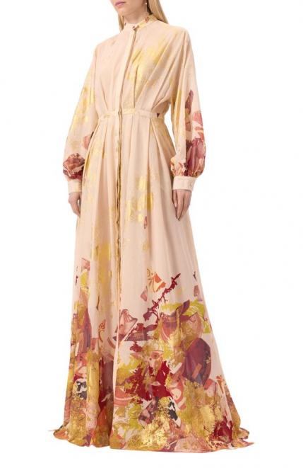 Хлопковое платье Zuhair Murad