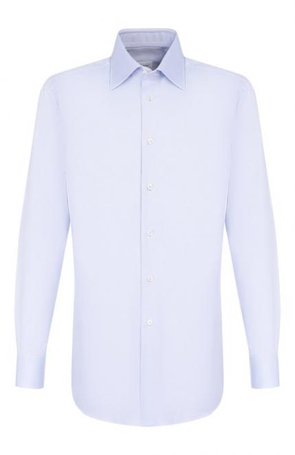 Хлопковая сорочка с воротником кент Brioni