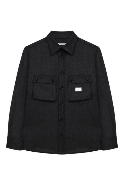 Шерстяная рубашка Dolce&Gabbana