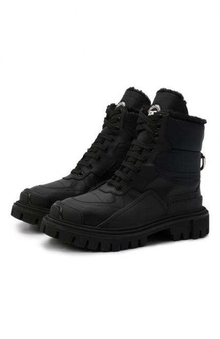 Комбинированные ботинки HI Trekking Dolce&Gabbana