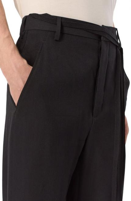 Брюки из вискозы и шерсти Ann Demeulemeester
