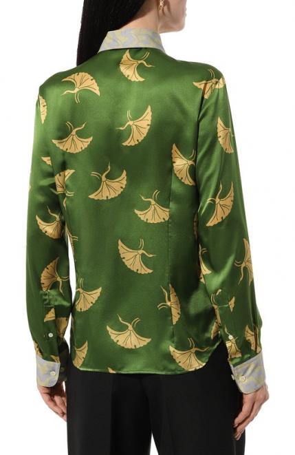 Блузка из шелка и вискозы Dries Van Noten