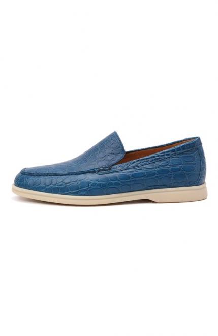 Лоферы из кожи каймана Summer Walk Loro Piana