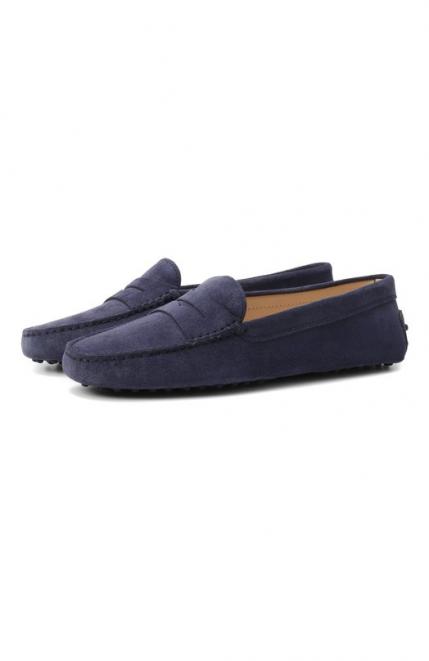 Замшевые мокасины Gommino Tod's