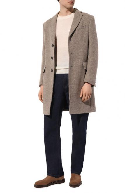 Шерстяное пальто Zegna