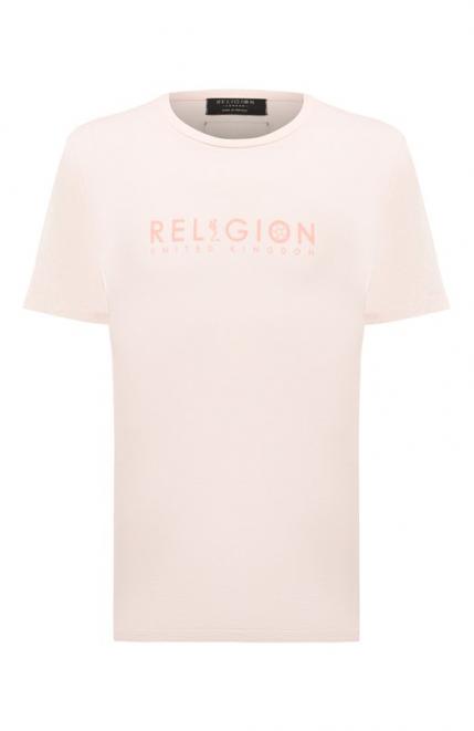 Хлопковая футболка Religion