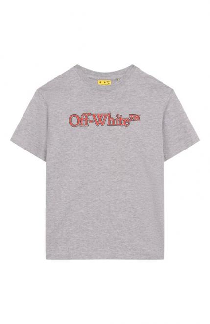 Хлопковая футболка Off-white