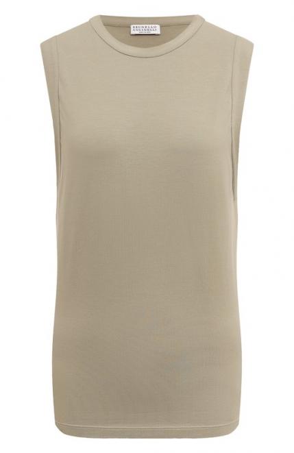 Хлопковая майка Brunello Cucinelli