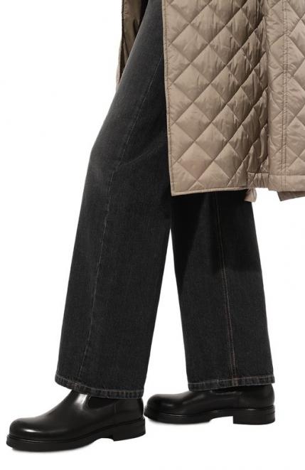 Кожаные челси KITON