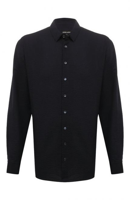 Хлопковая рубашка Giorgio Armani