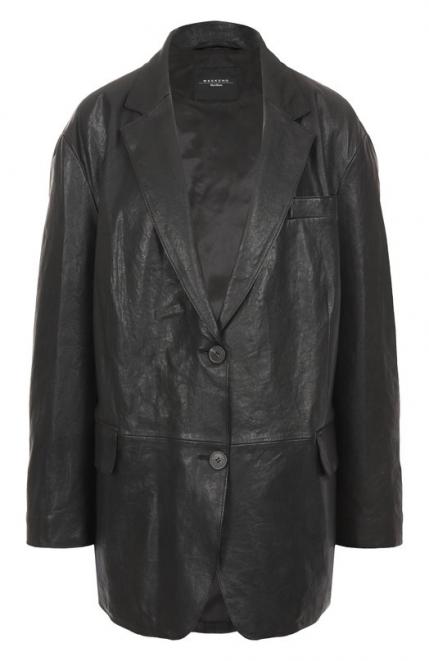 Кожаный жакет Weekend Max Mara