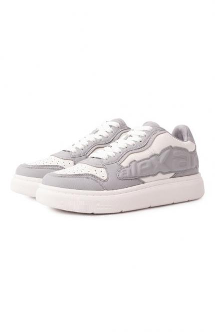 Кожаные кеды Puff Alexander Wang