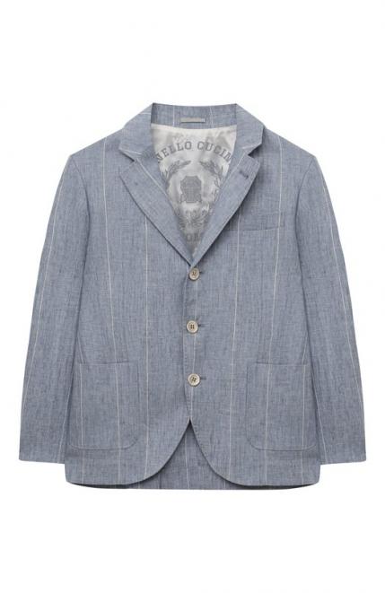 Льняной пиджак Brunello Cucinelli