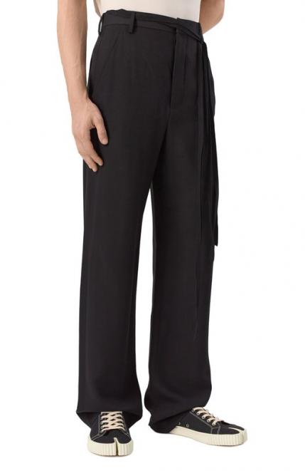 Брюки из вискозы и шерсти Ann Demeulemeester