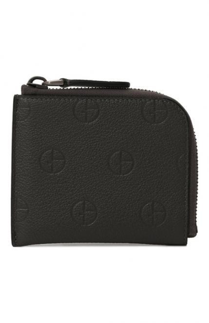 Кожаный кошелек для монет Giorgio Armani