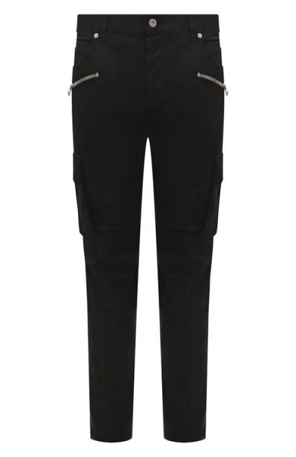 Хлопковые брюки-карго Balmain