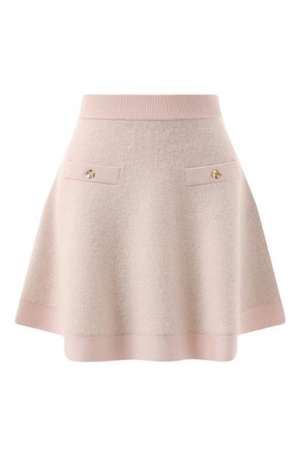 Юбка из шерсти и вискозы Nina Ricci