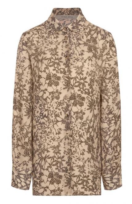 Рубашка из вискозы и шелка GOLDEN GOOSE DELUXE BRAND